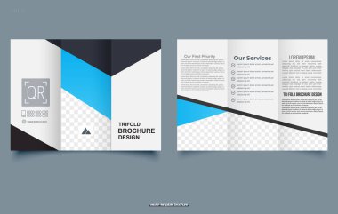 Bu modern bir TriFold Broşür Tasarım Şablonu Pazarlama kullanımı için mükemmeldir.