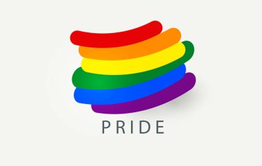 Gurur Logosu: LGBT Desteği için Gökkuşağı Eşitlik Sembolü
