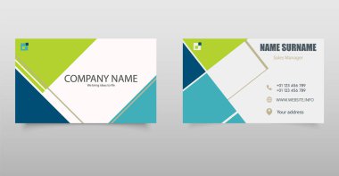 Modern Kurumsal İş Kartı Şablonu, kurumsal markalaşma, satış yöneticileri veya yaratıcı profesyoneller için ideal.