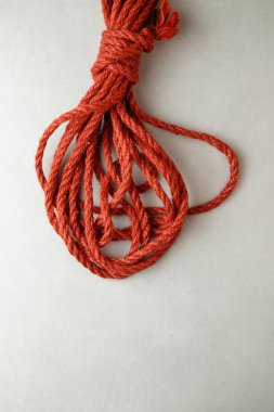 Japon esaret tekniklerinde doğal jüt ipin sanatını araştırmak.