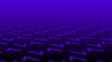 Neon ışığı çizgilerinin soyut arkaplanı