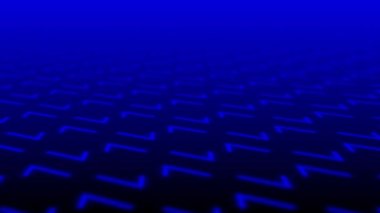 Neon ışığı çizgilerinin soyut arkaplanı