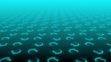 Neon ışığı çizgilerinin soyut arkaplanı