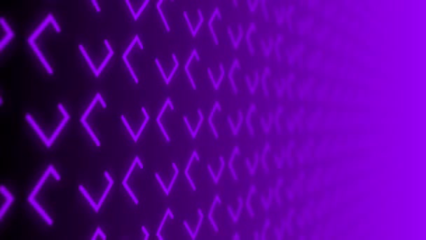 Abstract Background Lines Neon Light — Video Stock