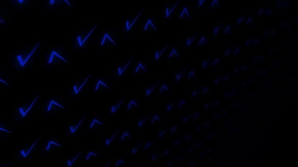 Abstraktní Pozadí Čar Neonového Světla — Stock video