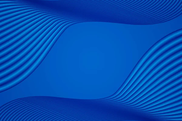 Візуалізація Синього Красивого Фону Текстури Лінії — стокове фото