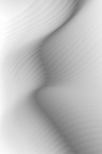 三维渲染灰白色优美线条纹理背景 — 图库照片