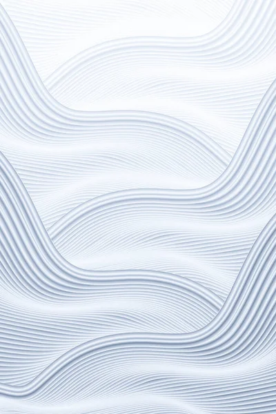 Рендеринг Волновой Формы Серебристый Ландшафтный Рисунок Текстуры Линии Фона Текстуры — стоковое фото