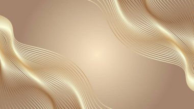 Altın dalgaboyu salıncak düz lüks doku dokusu arkaplanı