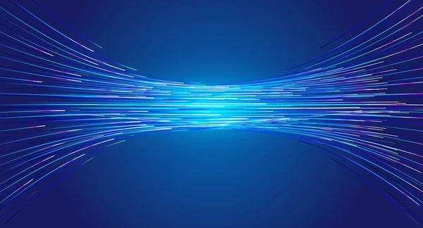 Neon动态发光线Internet技术矢量背景 — 图库矢量图片