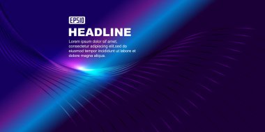 Modern ışık teknolojisi soyut doku vektör arkaplanı.