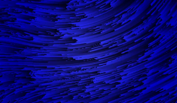 Fundo Vetorial Texturizado Abstrato Composto Por Linhas Irregulares Gradiente Azul — Vetor de Stock