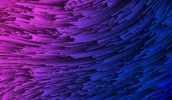 Синьо Фіолетовий Градієнт Нерегулярні Лінії Складаються Тла Абстрактної Текстури — стоковий вектор
