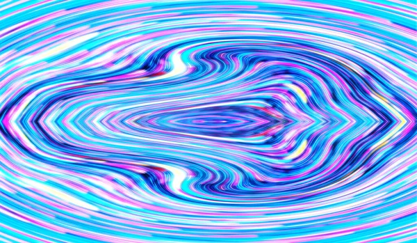 Holographic Tinsel Ουράνιο Τόξο Κύμα Ροή Υγρού Fractal Αφηρημένη Υφή — Φωτογραφία Αρχείου