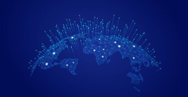 Nokta hattı bağlantısı dünyanın yükselişi uluslararası bağlantı kavramına ışık tutuyor