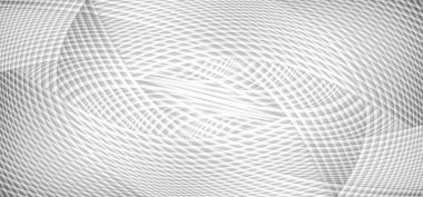 Soyut doku arka planına sahip beyaz eğri çizgilerin 3B görüntülenmesi