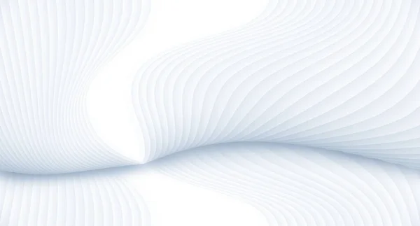 Абстрактный Белый Фон Волнистыми Линиями Белый Волнистый Линии Текстуры Фон — стоковое фото