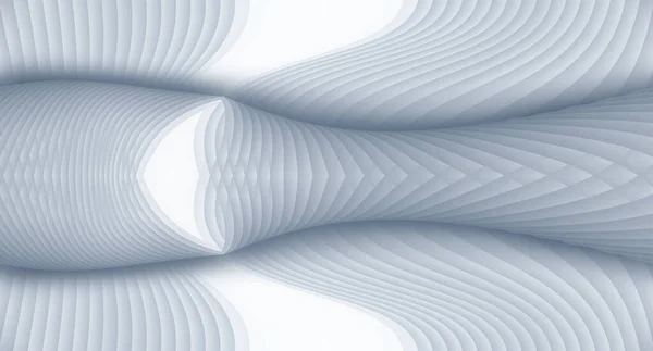 Silbergraue Wellenförmige Linien Textur Hintergrund Rendering — Stockfoto