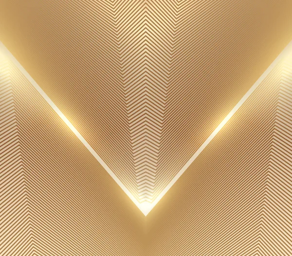 Ouro Linhas Luminosas Abstrato Textura Fundo — Fotografia de Stock