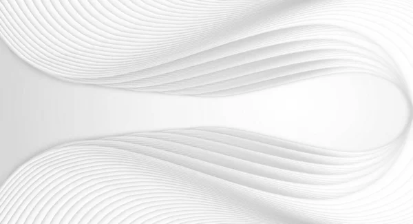 White abstract curved lines texture texture background