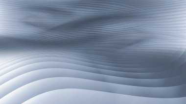 Gümüş gri dalgalı çizgiler doku arkaplanı