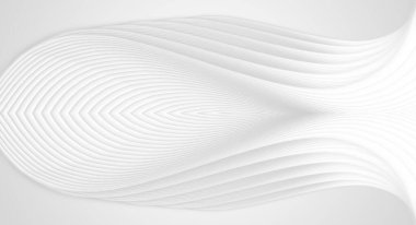 Beyaz soyut eğri çizgi dokusu arkaplanı