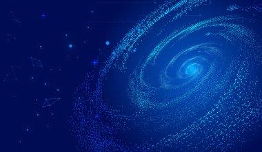 uzay ve bilimin arkaplanı