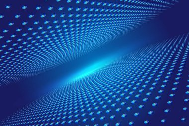 Boşluk arkaplanını genişletmek için yarım tonlu mavi noktalar düzenlenir