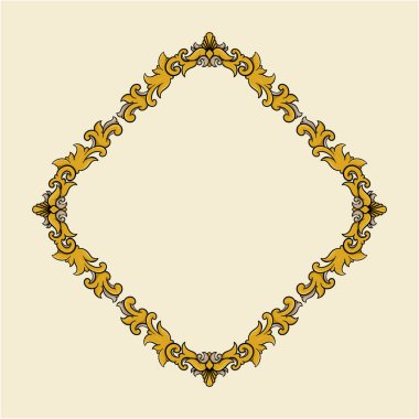 Zarif altın ve siyah çiçek kenarı davetiyeler, lüks markalar veya dekoratif amaçlar için uygun..