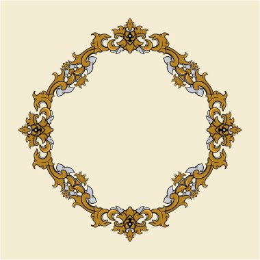 Zarif altın ve siyah çiçek kenarı davetiyeler, lüks markalar veya dekoratif amaçlar için uygun..