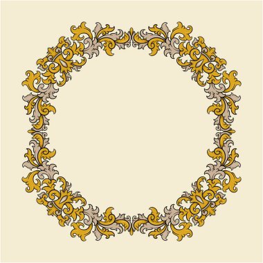 Zarif altın ve siyah çiçek kenarı davetiyeler, lüks markalar veya dekoratif amaçlar için uygun..