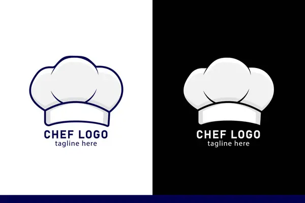 Çizgi film Şefi Logo Illustration yemek servisi logosu