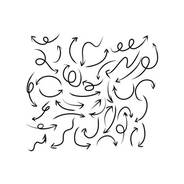 El çizimi ok simgesi kümesi