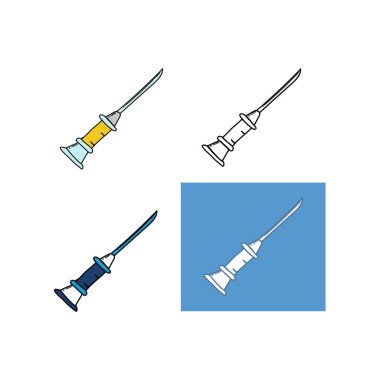 Klinik Kateter Simgesi toplama vektörü