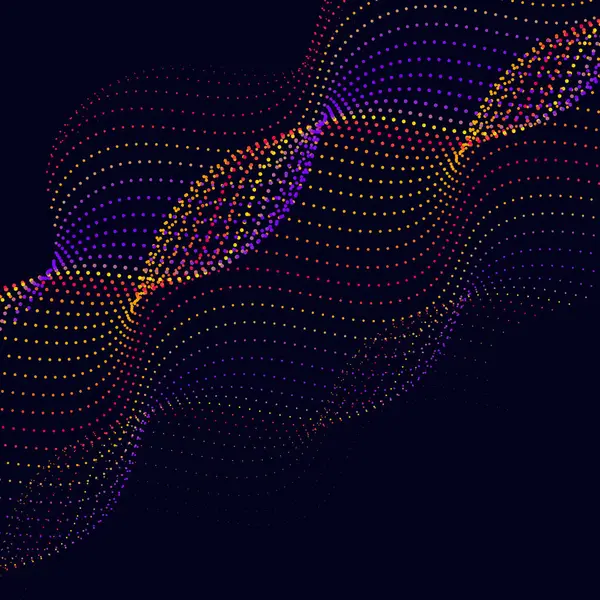 soyut arkaplan ve yarım ton desenli neon renkleri