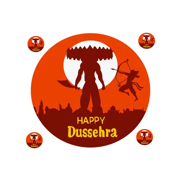 Stock vector  India Festival dussehra Festival