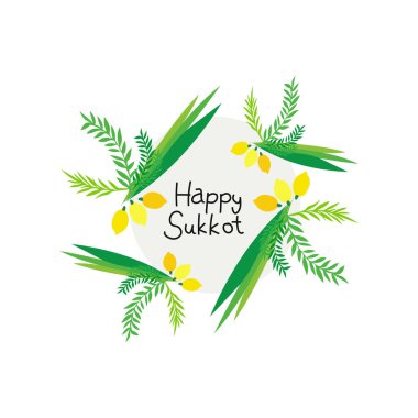 Mutlu Sukkot Günü Sukkot Tatili