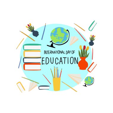  International day of education clipart