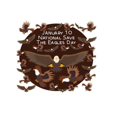 National Save The Eagles Day clipart