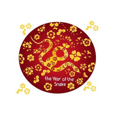 Yılan vektör yılı