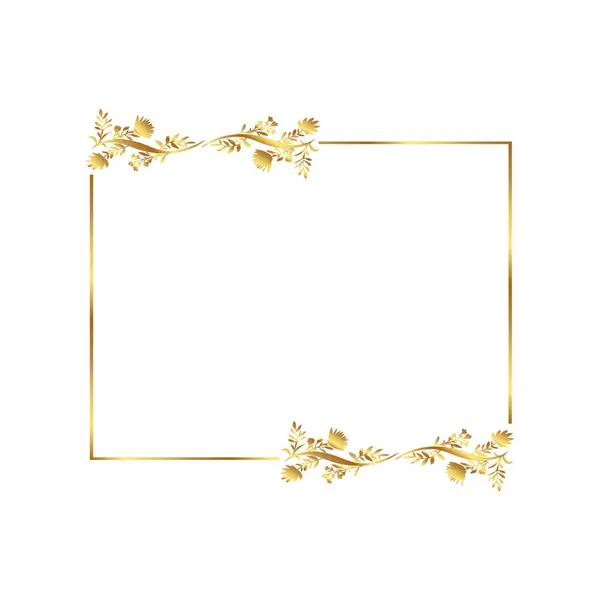 Altın kenar Altın Sınır Sıcak Renk Çerçevesi