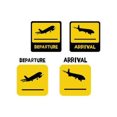 Gidiş ve gelişler sarı işaretler