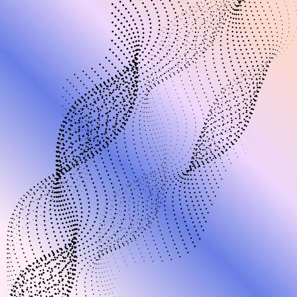 Yarım tonlu dairesel yarım tonlu noktalar vektör arkaplanı