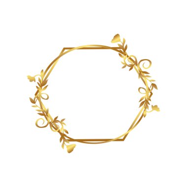 Çiçek altıgen çemberini ayarla