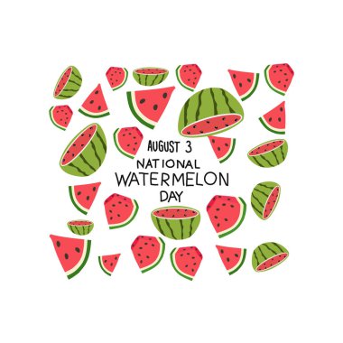 Ulusal Karpuz Günü Karpuz Dilimleriyle Kutlama