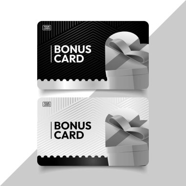 Moda bonus kart şablon tasarımı basılmaya hazır