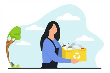 Dünya Günü Düz Tasarımı