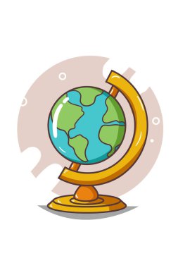 Toprak küresi çizim vektörü