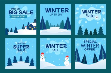 Kış indirimi sosyal medya paylaşımı