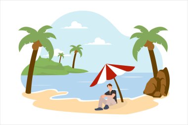 Seyahat Düz Çizim Tasarımı